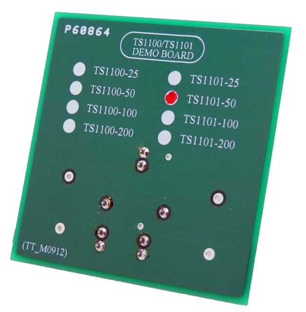 Touchstone Semiconductor TS1101-50DB Bidirectional Current-Sense Amplifier Demo Board