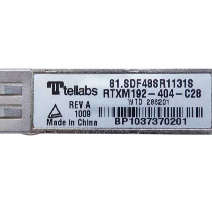 TELLABS WTD SFP 2500Mb/S Transceiver 81.SDF48SR1131S  RTXM192-404-C28