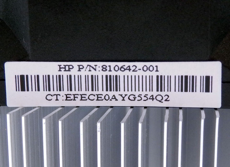 HP ProDesk 400 G3 SFF 65W Heatsink and Fan Assembly 810642-001