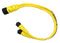 Schneider Electric 0.3M M12 Advantys ETB Ultra Lock I/O Splitter Cable ETXSC413U1M3003