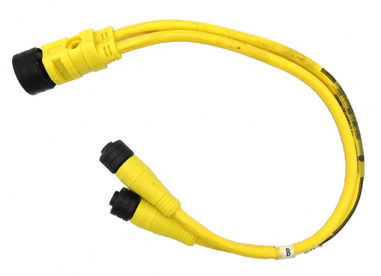 Schneider Electric 0.3M M12 Advantys ETB Ultra Lock I/O Splitter Cable ETXSC413U1M3003