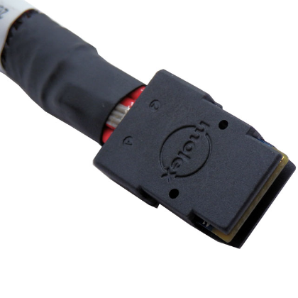 Molex 0.30m 30AWG Mini SAS-to-Mini SAS Cable 74573-2101