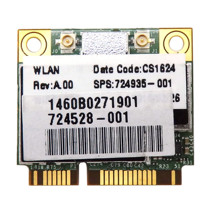 HP WLAN Broadcom BRCM1068 802.11ac 2x2 BT 4.0 Mini PCI-E Card 724935-001