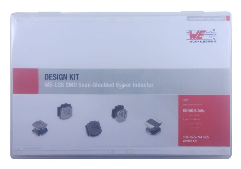 Wurth Elektronik SMD Power Chokes Series WE-LQS Inductor Kit 7440405