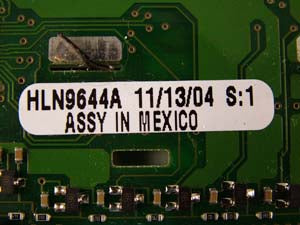 Motorola Radius M1225 Display Assembly PN: HLN9644A