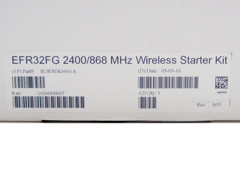 Silicon Labs Wireless 2.4GHz Development Kit For EFR32FG SLWSTK6061A