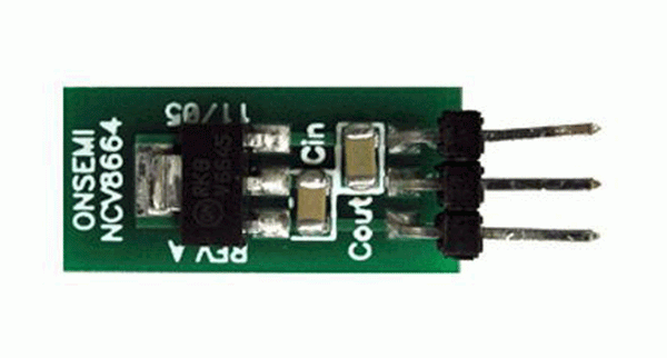 ON Semiconductor 5V LDO Voltage Regulator for NCV8664 NV8664ST50T3GEVB