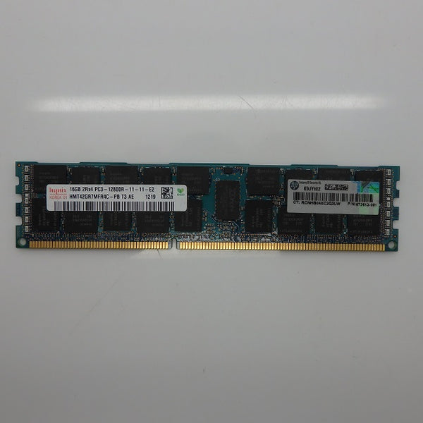 Hynix 16GB 2Rx4 PC3-12800R Server Memory RAM HMT42GR7MFR4C-PB HP 672612-081