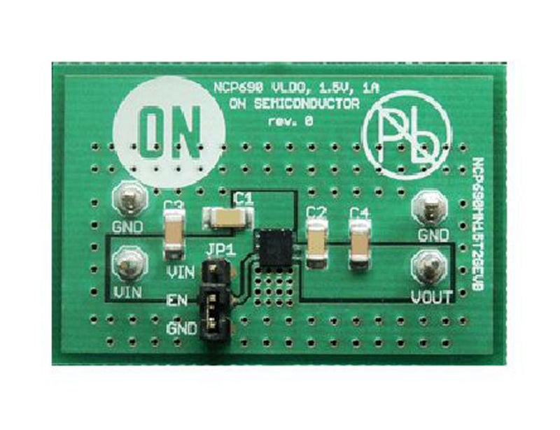 ON Semiconductor NCP690MN15T2GEVB LDO Voltage Regulator for NCP690