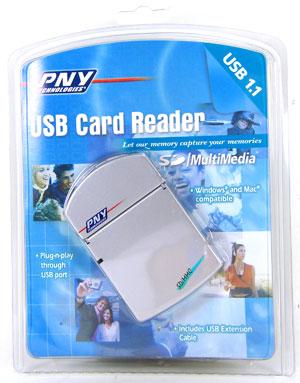 PNY SD MMC Card Reader Secure Digital Multimedia