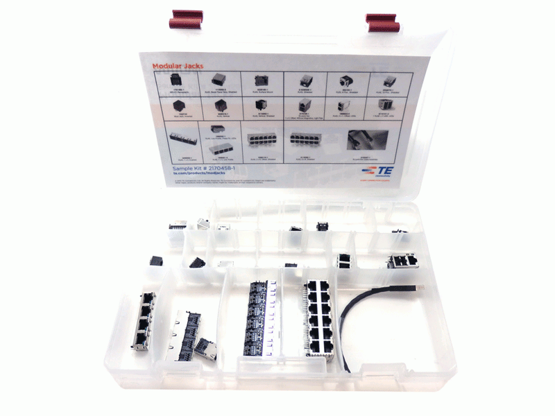 TE Connectivity Modular Jacks Sample Kit 2170458-1