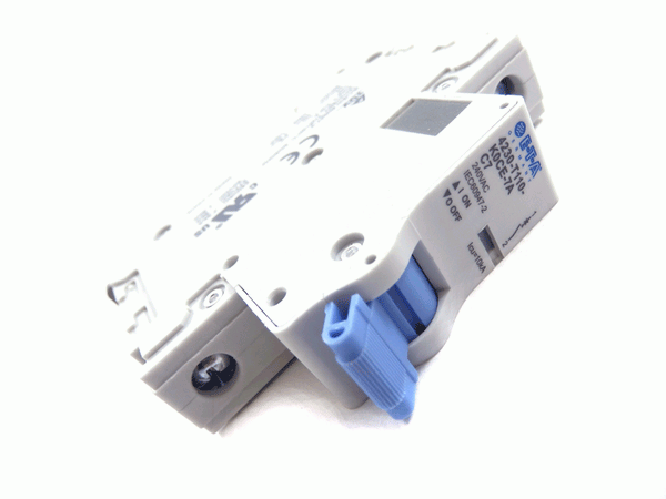 E-T-A 1P 7A DIN Rail Miniature C Curve Circuit Breaker 4230-T110-K0CE-7A