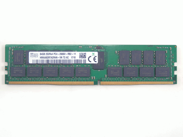 SK Hynix 64GB 2S2Rx4 PC4-2666V ECC REG Server Memory HMAA8GR7A2R4N-VN