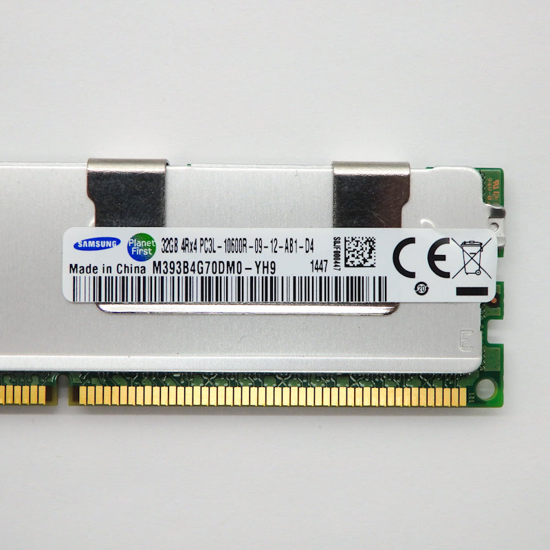 Samsung 32GB 4Rx4 PC3L-10600R ECC REG Server Memory M393B4G70DM0-YH9