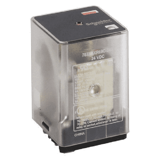 Schneider Electric 24VDC 10A 11-Pin General Purpose Relay 788XCXRC-24D
