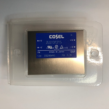 Cosel 10W 15V 0.7A Through-Hole Isolated DC/DC Converter ZUS101215