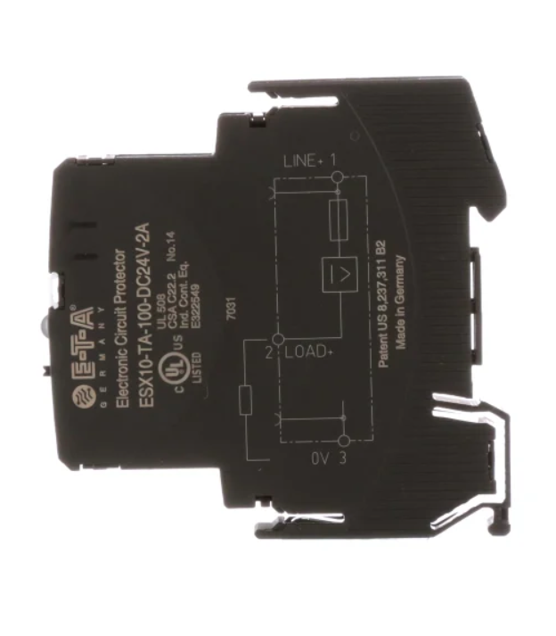 E-T-A Circuit Protection and Control ESX10-TA-100-DC24V-2A