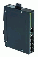 Harting 10/100/1000 Mbit/s 5Port RJ45 DIN Rail Mount Ethernet Switch 24034050010