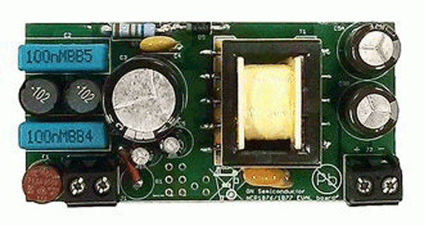 ON Semiconductor NCP1077STGEVB Power Supply Evaluation Board Flyback Converter
