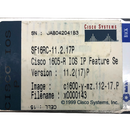 CISCO 1605-R 4MB FLASH CARD SF16RC-11.2.17P