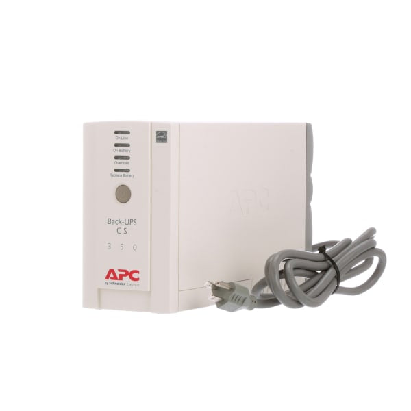 APC 6-Outlet 350VA CS Battery Backup System BK350 - No Battery