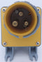 ABB Tough and Safe IP67 Yellow Panel Mount 2P+E Industrial Power Plug 216BS4W