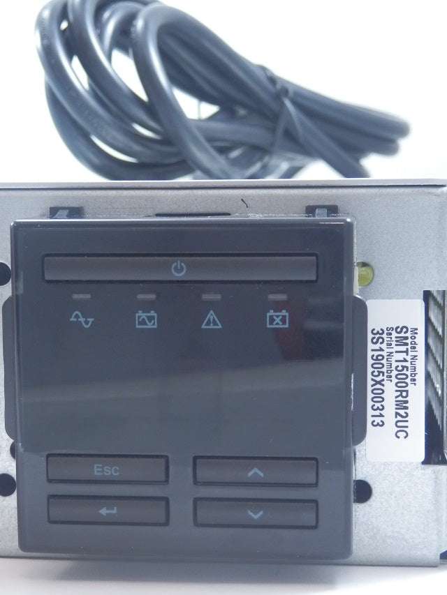 APC 700W 1000VA Smart-UPS Battery Backup SMT1000RM2UC - Broken Display